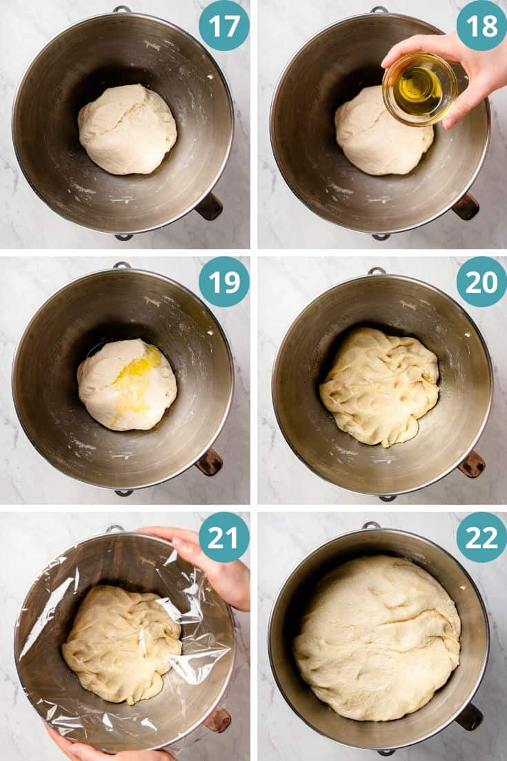 Επεξεργαστείτε φωτογραφίες για το πώς να φτιάξετε ψωμί σάντουιτς.