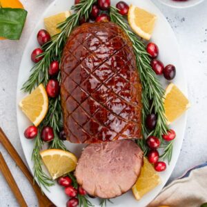 Brown Sugar Maple Glazed Ham is the best traditional recipe to celebrate Christmas and the Holiday Season!